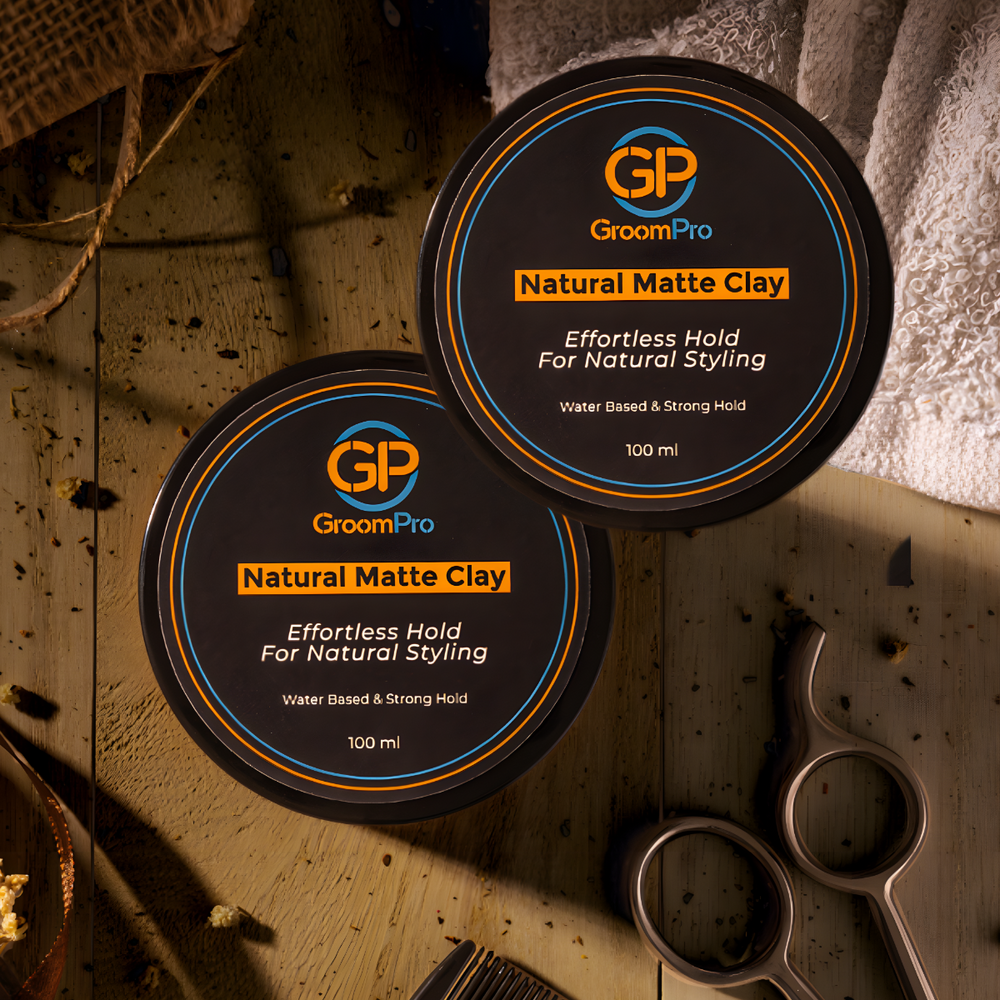 [Bundle of 2] GroomPro Natural Matte Clay