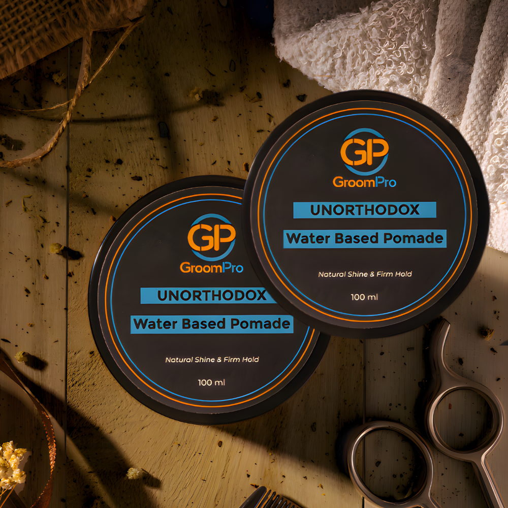 [Bundle of 2] GroomPro Unorthodox Water Based Pomade