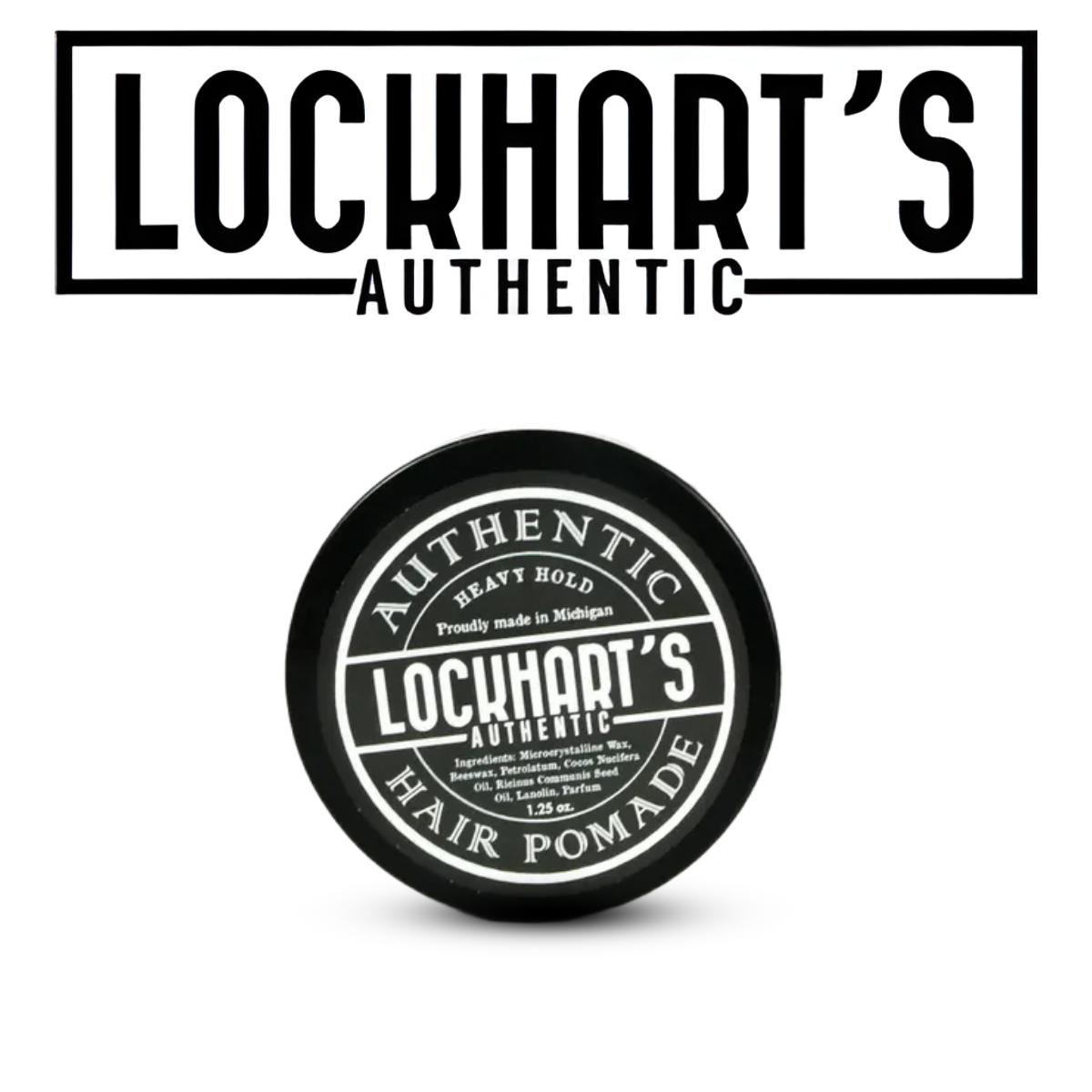 
                  
                    Lockhart's Heavy Hold Pomade (Standard scent)
                  
                