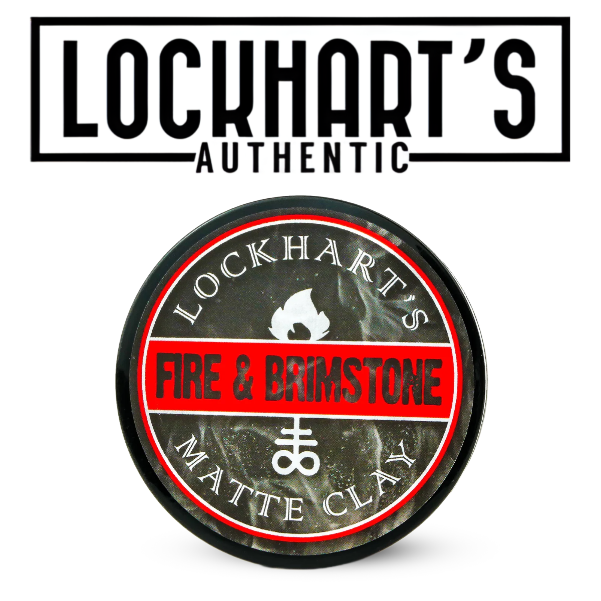 
                  
                    Lockhart's Fire And Brimstone matte clay (3.7oz)
                  
                