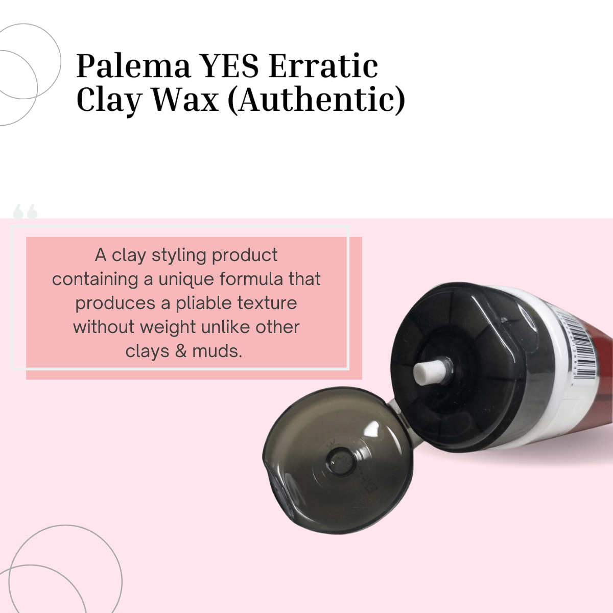 
                  
                    Palema [SG] YES Erratic Clay Wax (Authentic)
                  
                