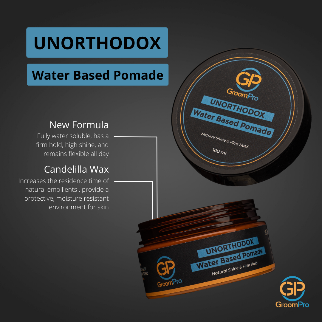 
                  
                    GroomPro Unorthodox Water Based Pomade
                  
                