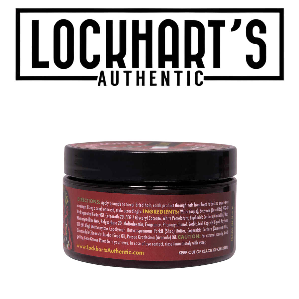 
                  
                    Lockhart's Unorthodox water based goon grease (3.7oz)
                  
                