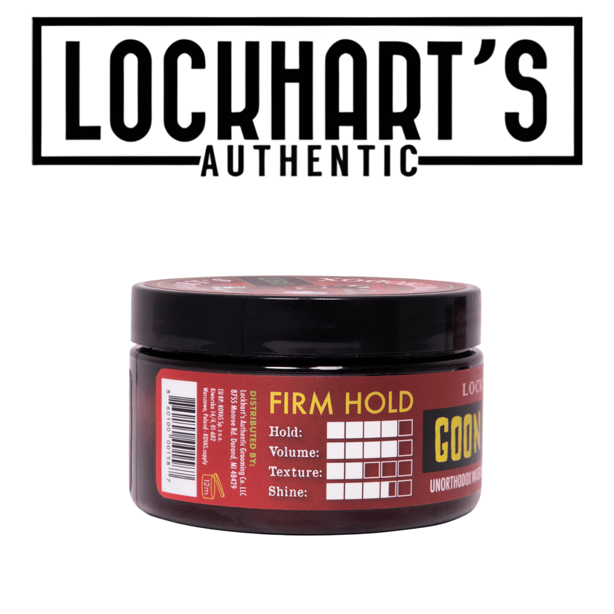 
                  
                    Lockhart's Unorthodox water based goon grease (3.7oz)
                  
                