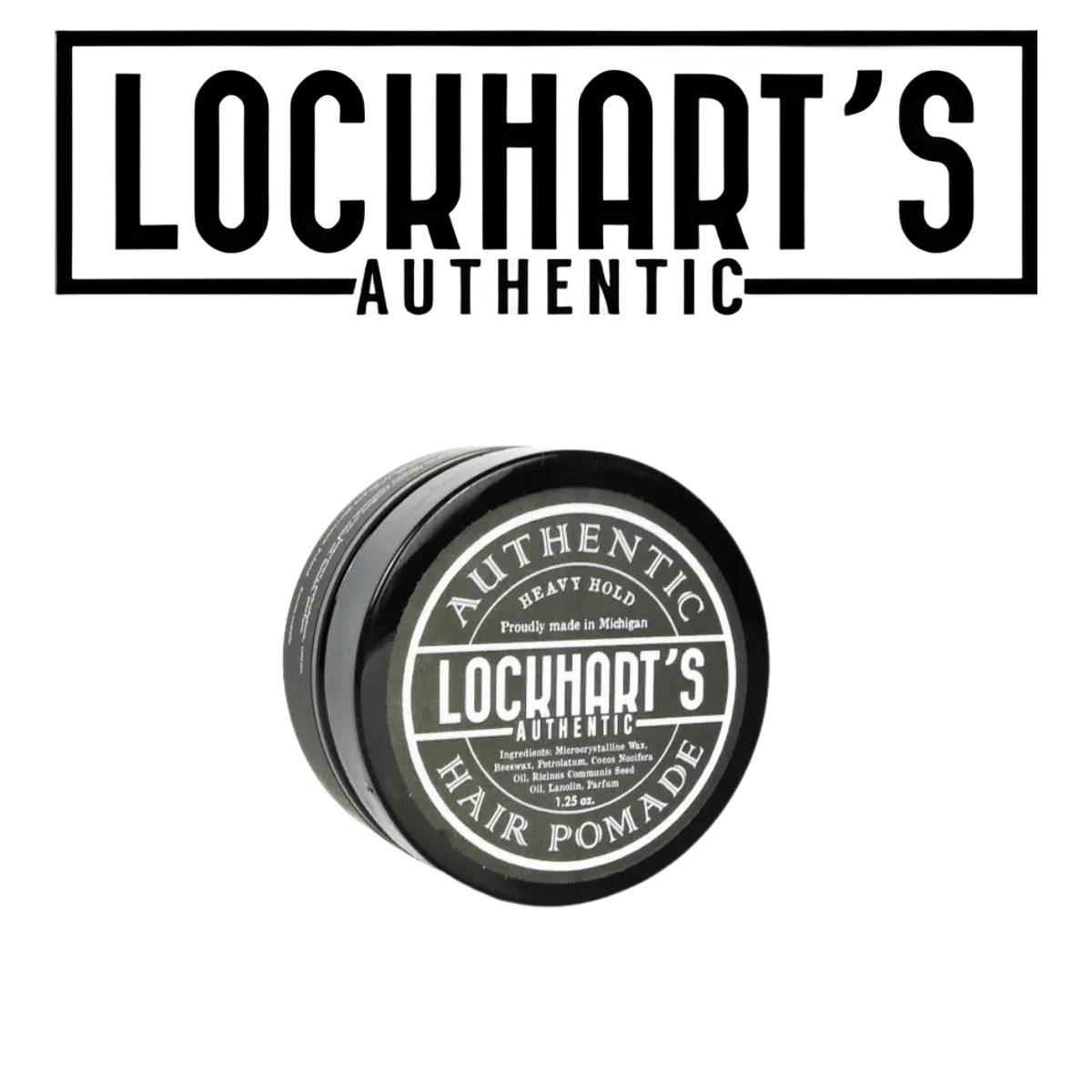 
                  
                    Lockhart's Heavy Hold Pomade (Standard scent)
                  
                