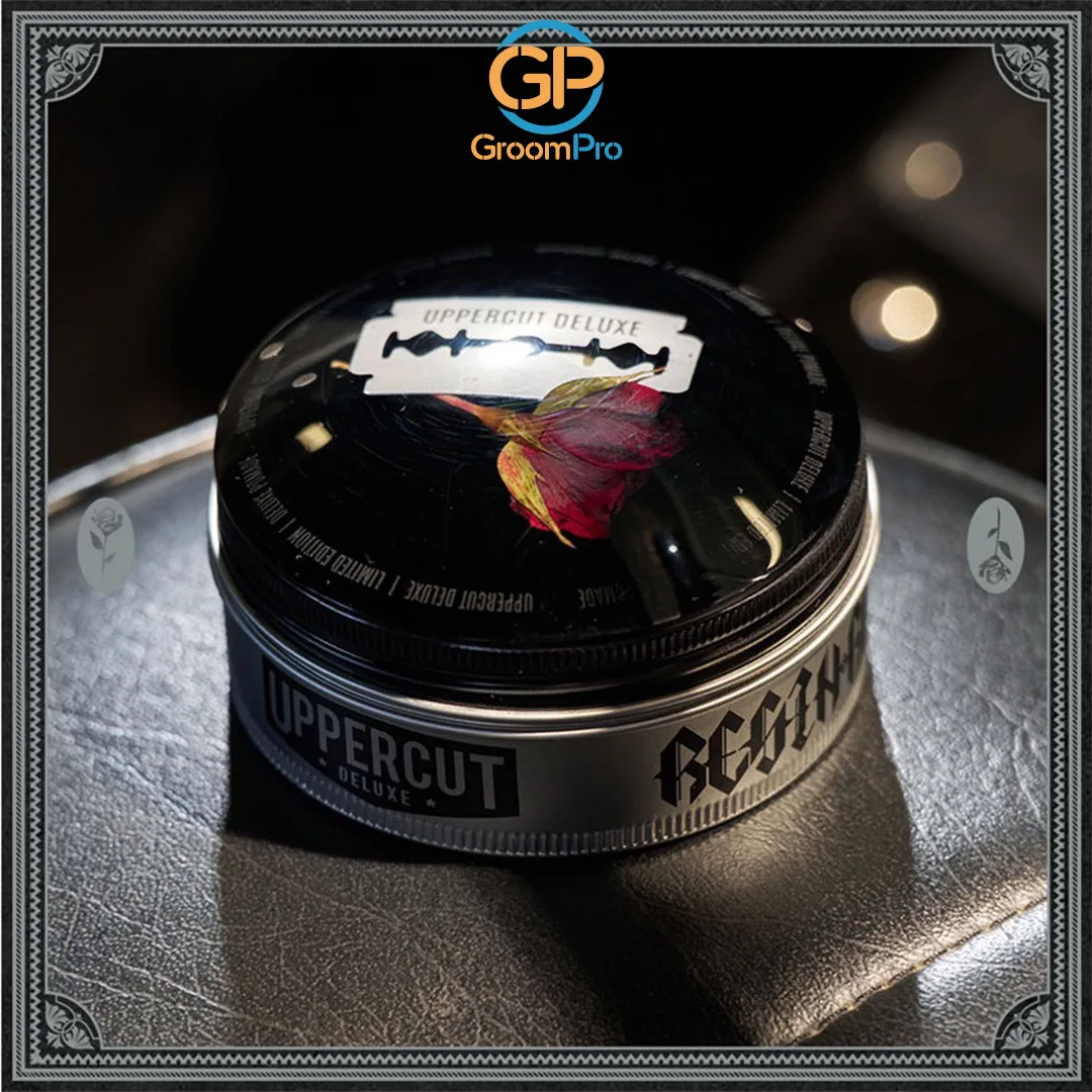 IN-BOX Uppercut Deluxe-Deluxe Pomade , Resin & Rose, 100g - Image 6