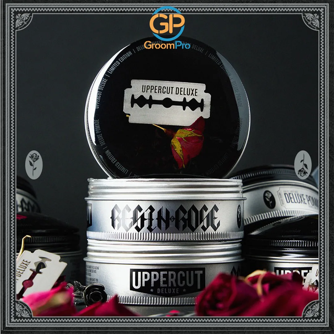 IN-BOX Uppercut Deluxe-Deluxe Pomade , Resin & Rose, 100g - Image 8