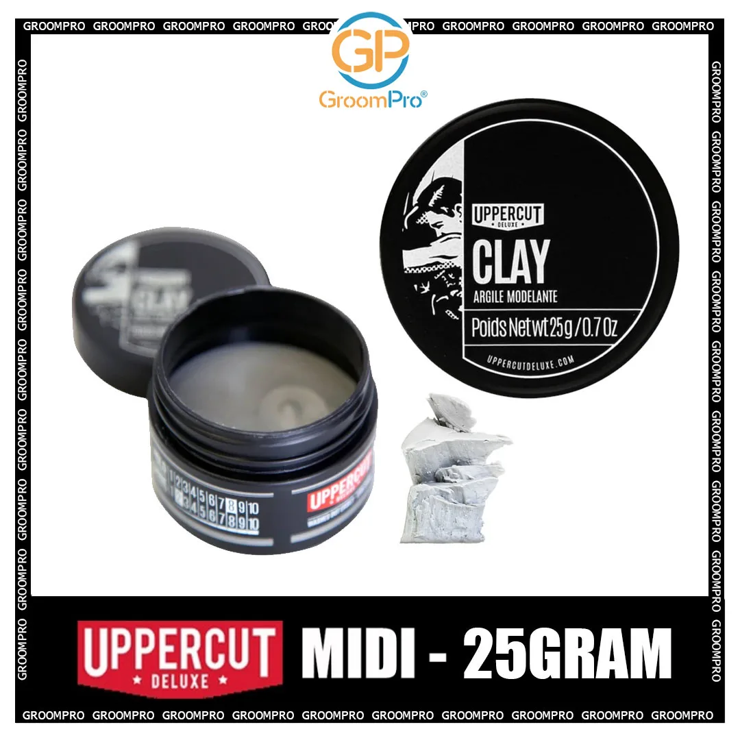 Uppercut Deluxe - Midi ,Matte Pomade / Deluxe Pomade / Clay / Monster Hold - Image 5