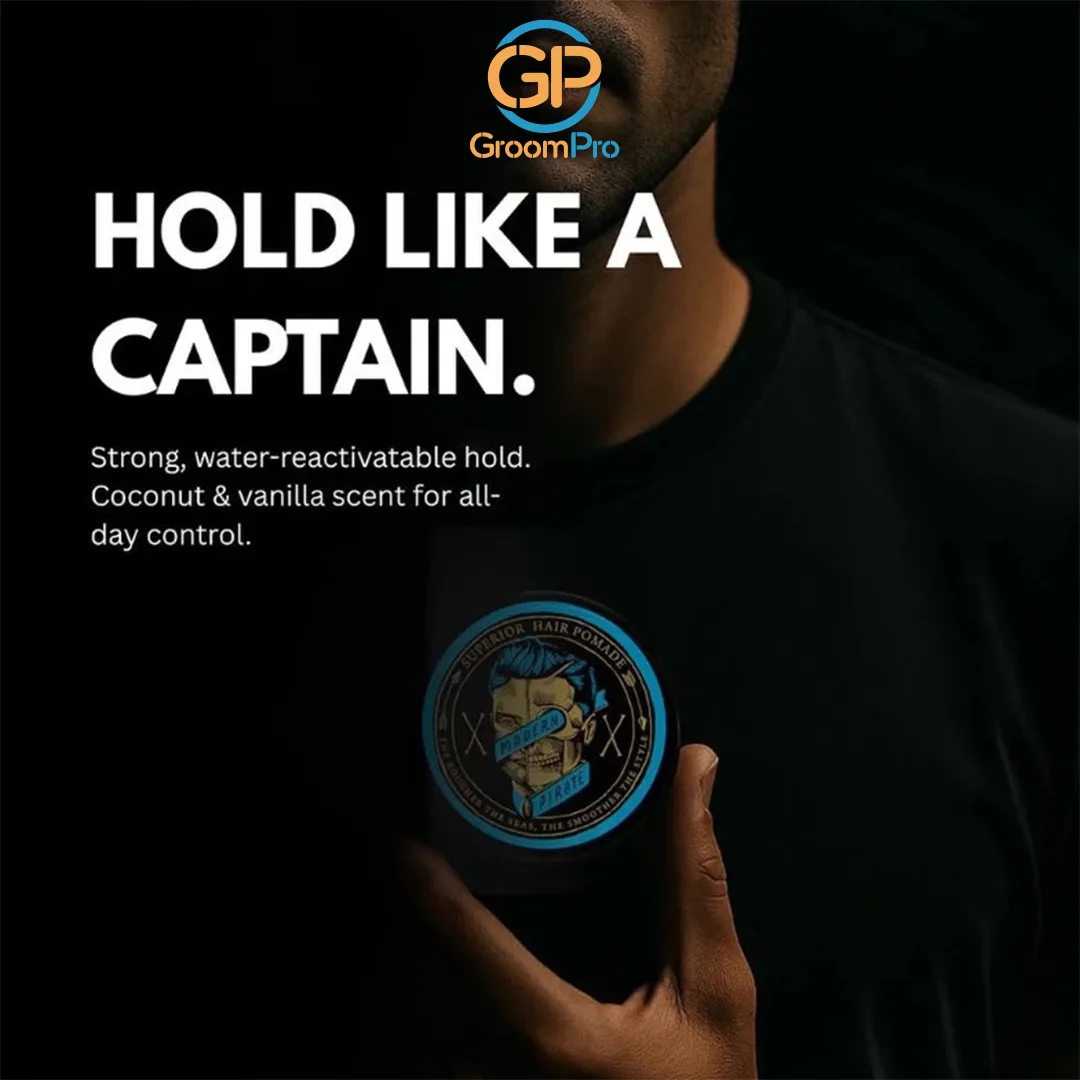 Modern Pirate -Superior Hair Pomade, 100ml(3.4oz) - Image 7