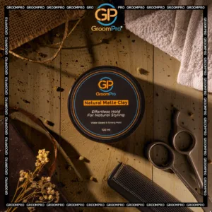 GroomPro Natural Matte Clay