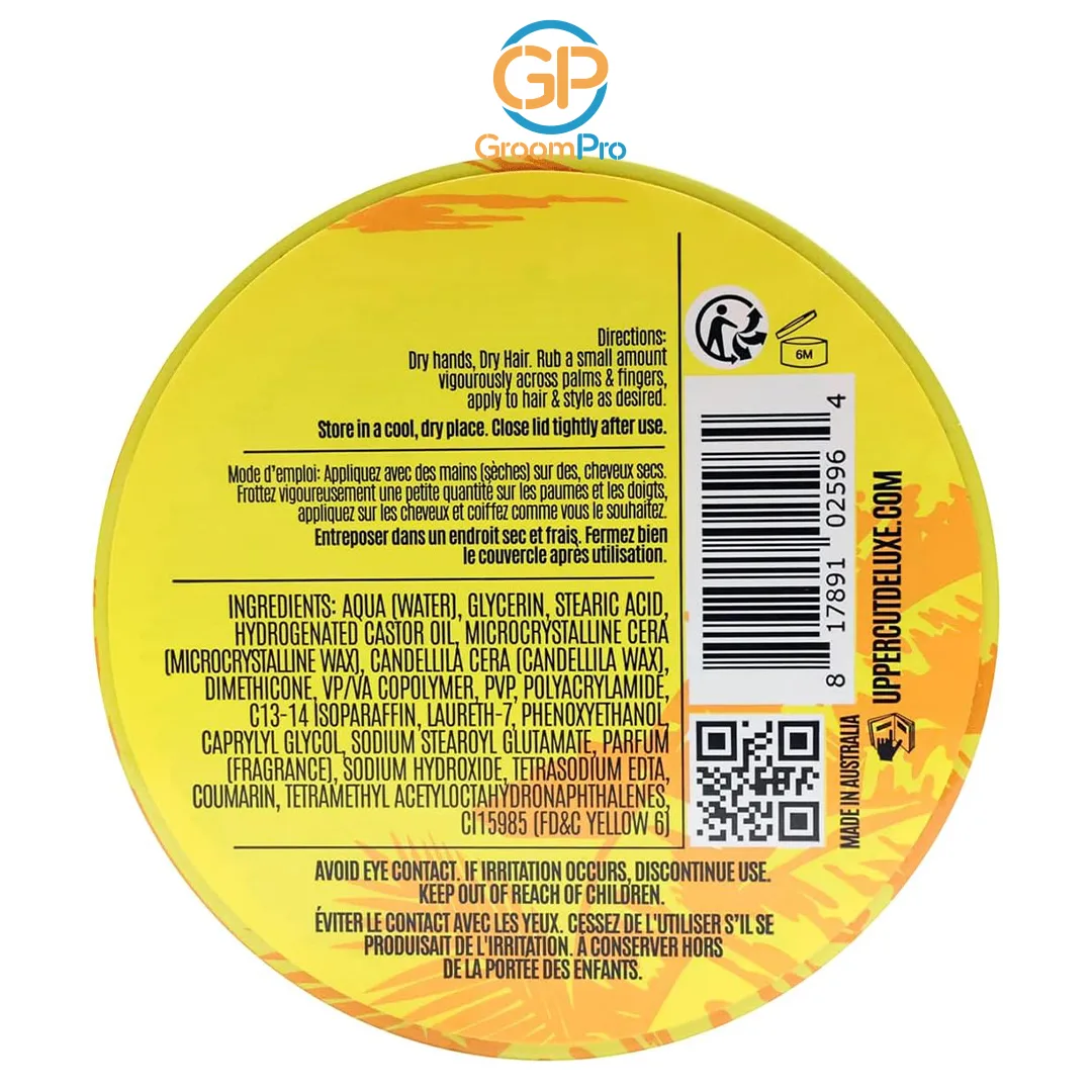 Uppercut Deluxe - BLACK LIGHT MATTE POMADE (LIMITED EDITION) 100g - Image 14