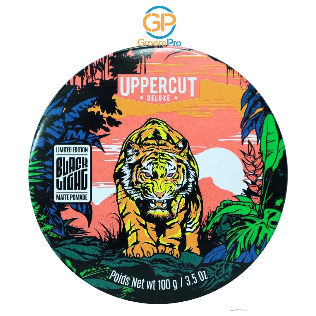Uppercut Deluxe - BLACK LIGHT MATTE POMADE (LIMITED EDITION) 100g - Image 13