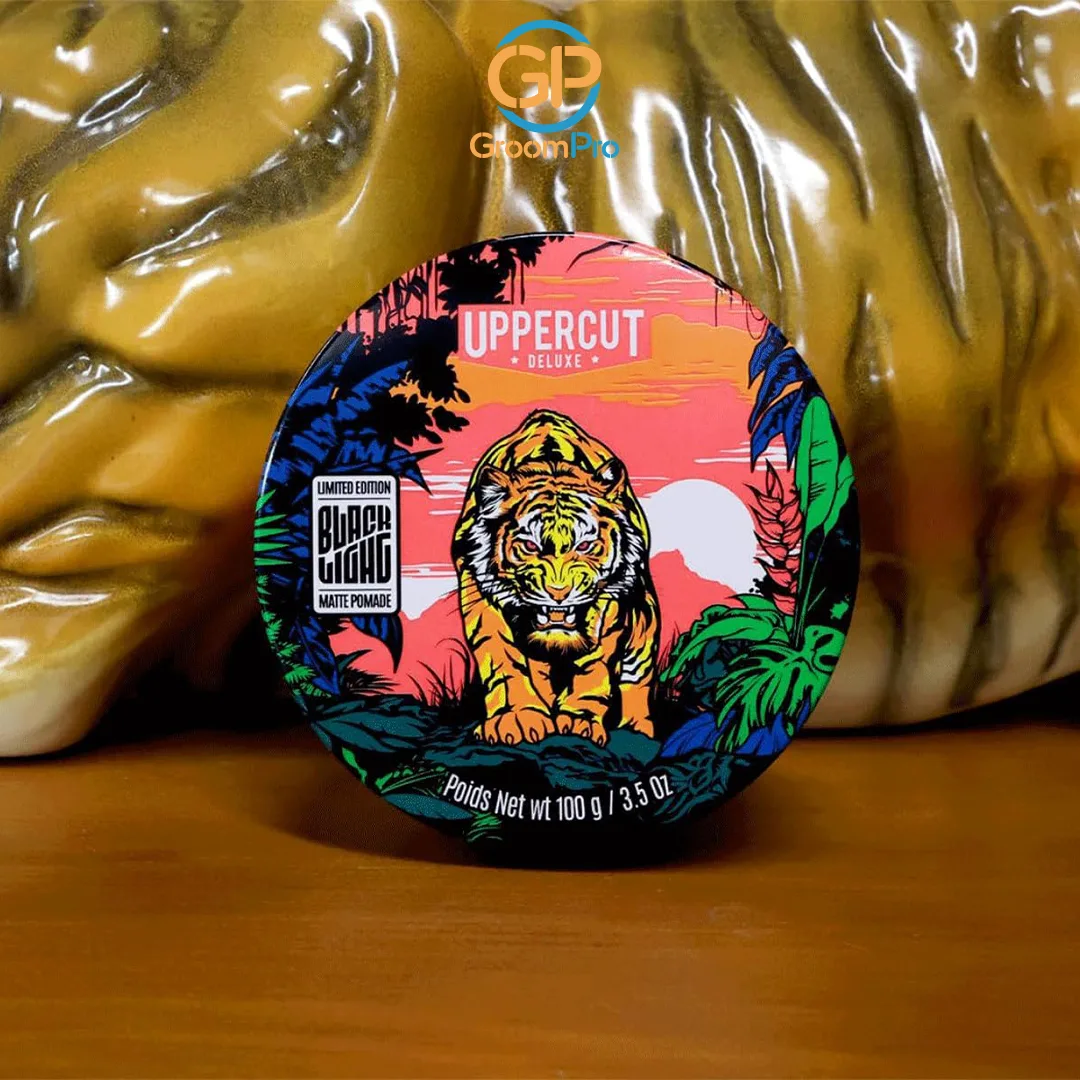 Uppercut Deluxe - BLACK LIGHT MATTE POMADE (LIMITED EDITION) 100g - Image 8