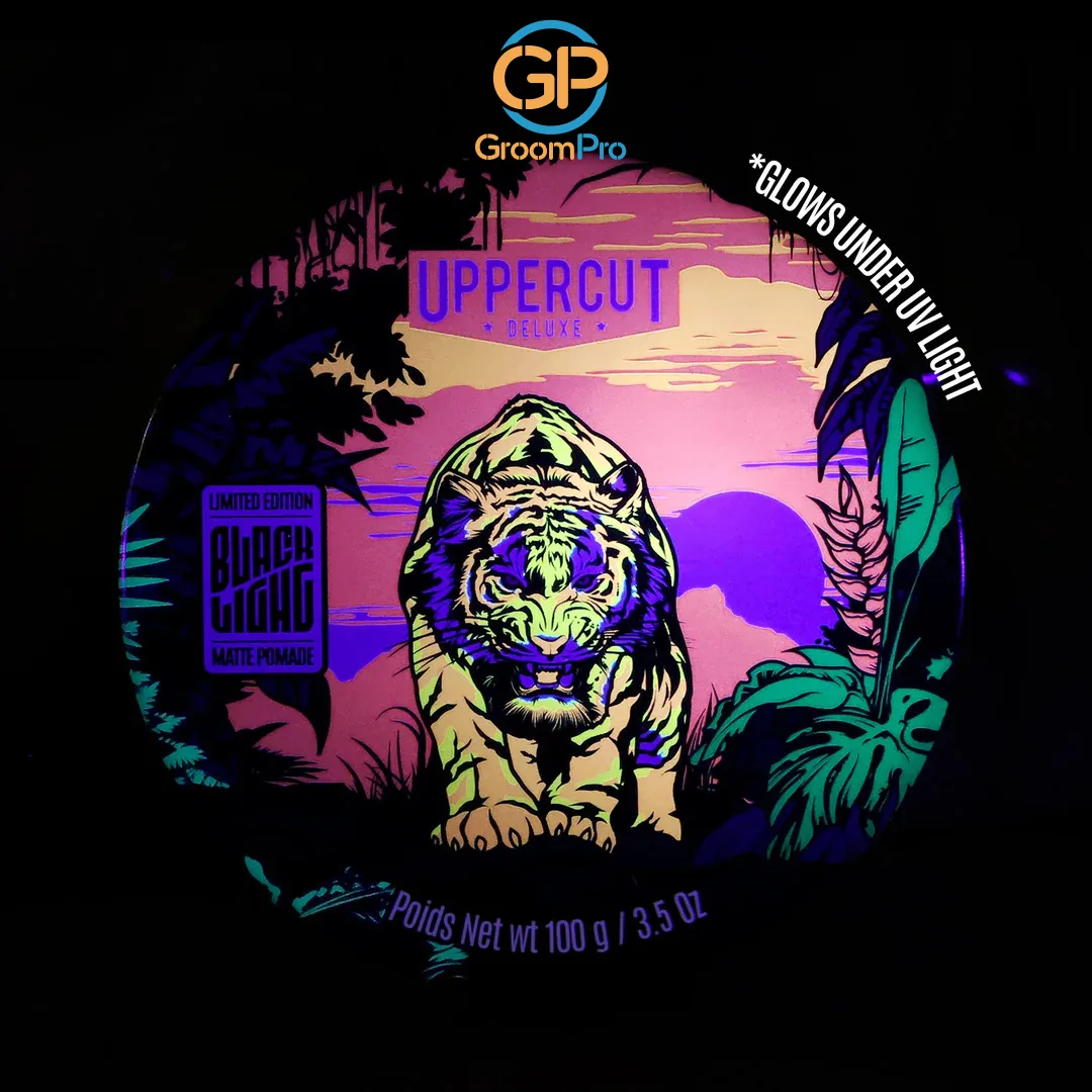Uppercut Deluxe - BLACK LIGHT MATTE POMADE (LIMITED EDITION) 100g - Image 6