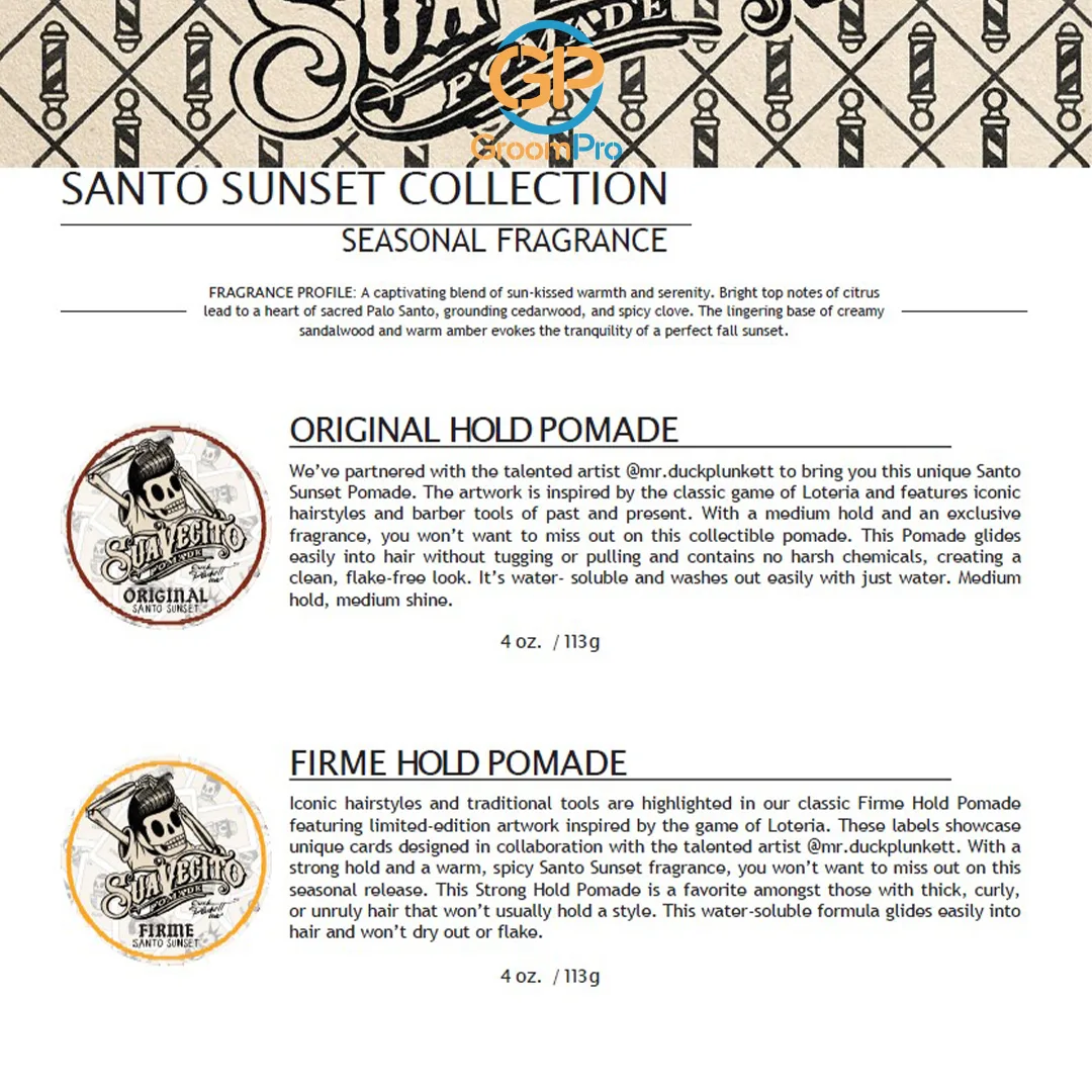 IN-BOX Suavecito - Firme (Strong) Hold, Santo Sunset,113g - Image 7