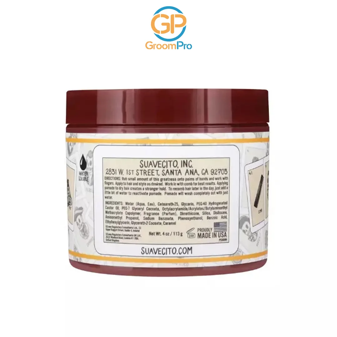 IN-BOX Suavecito - Firme (Strong) Hold, Santo Sunset,113g - Image 3