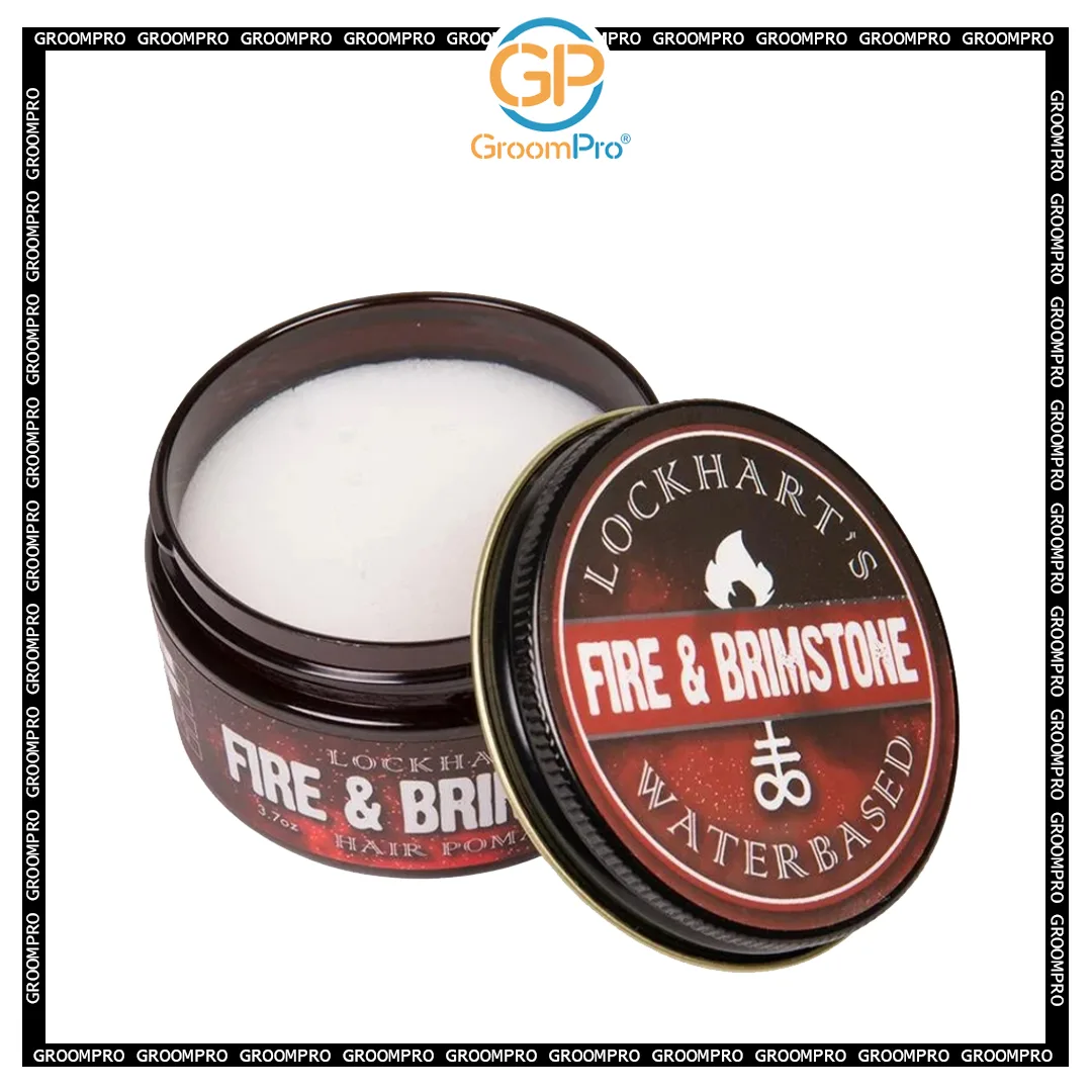 Lockhart's Fire and Brimstone Water Based Pomade (3.7oz) - Image 2